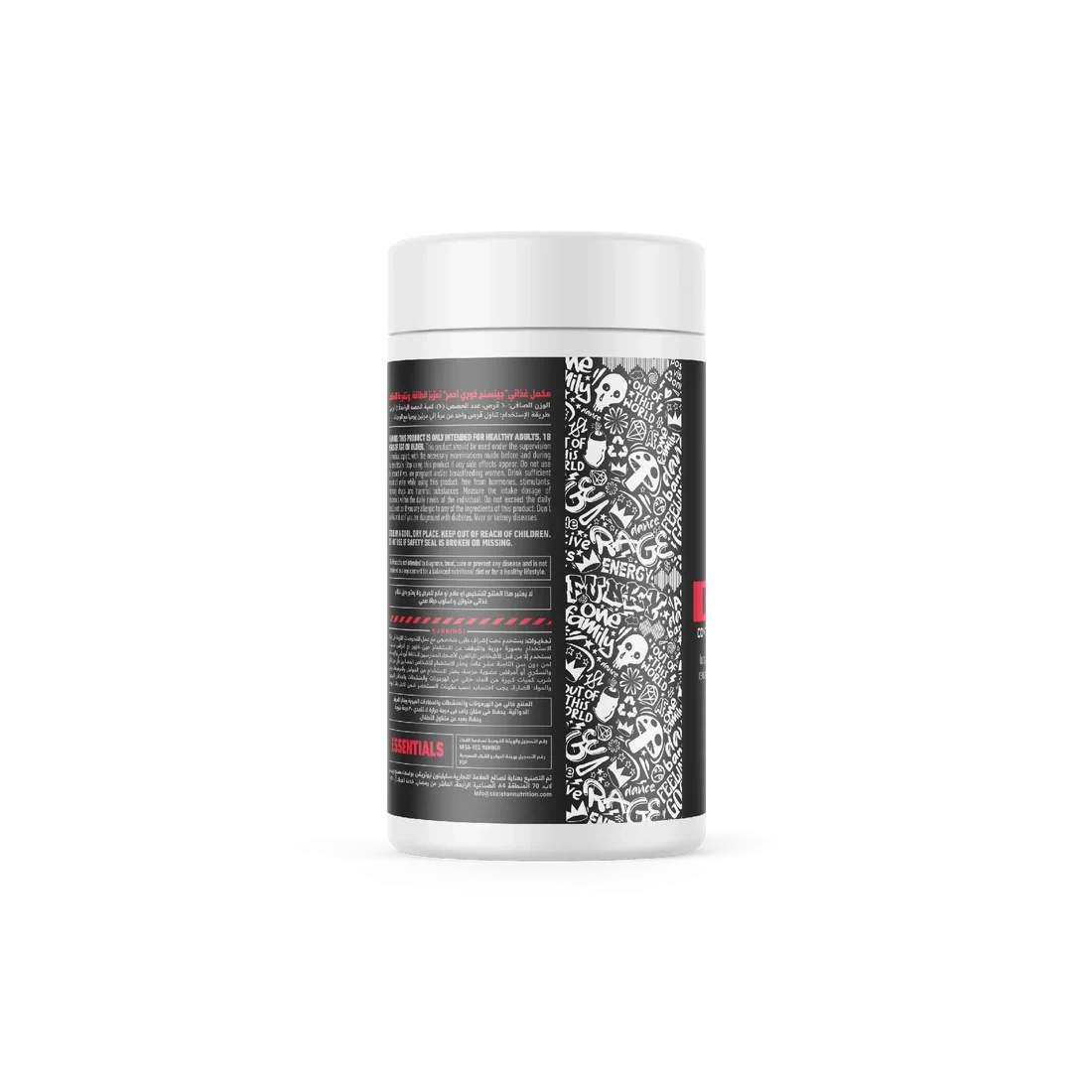 Skeleton Nutrition, Korean red ginseng, 60 Servings