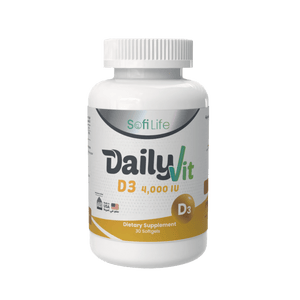 SofiLife DailyVit D3 dietary supplement 4000iu