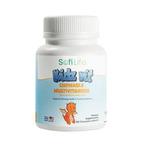 SofiLife KidzVit Chewable Multivitamins, 100 Chewable tablets - KleanSource