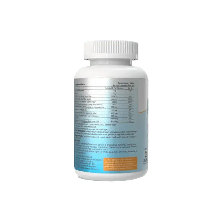 SofiLife KidzVit Chewable Multivitamins, 100 Chewable tablets - KleanSource