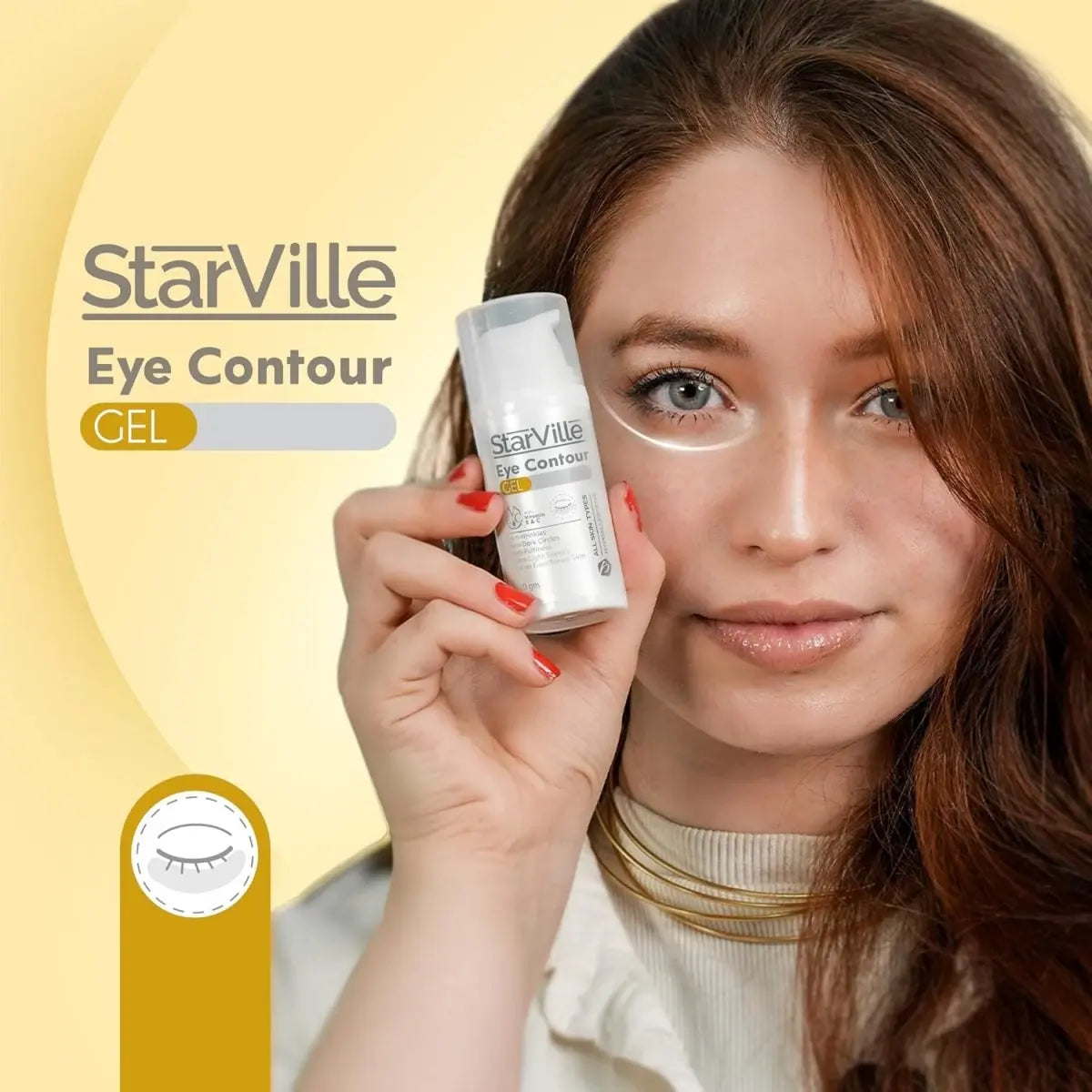 StarVille Eye Contour with Vitamin E&C, 30g - KleanSource