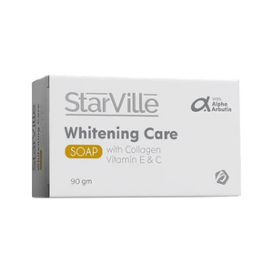 Starville Whitening Care Soap, with Collagen, Vitamin E & C, 100 gm - KleanSource