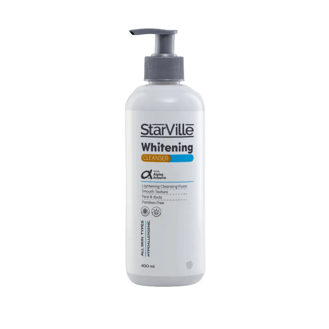 Starville Whitening Cleanser with Shea Butter and Aloe Vera, 400 ml - KleanSource