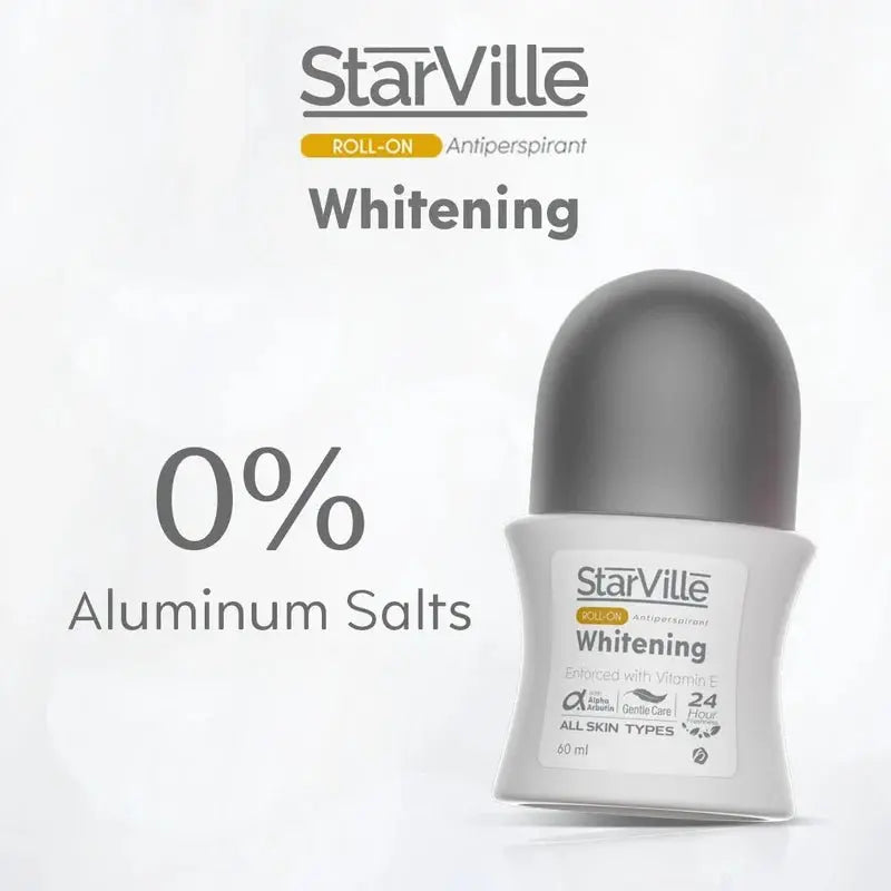StarVille Whitening Roll On Lavender Scent+ Vitamin E, 60 ml - KleanSource