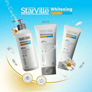 Starville Whitening Cleanser with Shea Butter and Aloe Vera, 400 ml - KleanSource