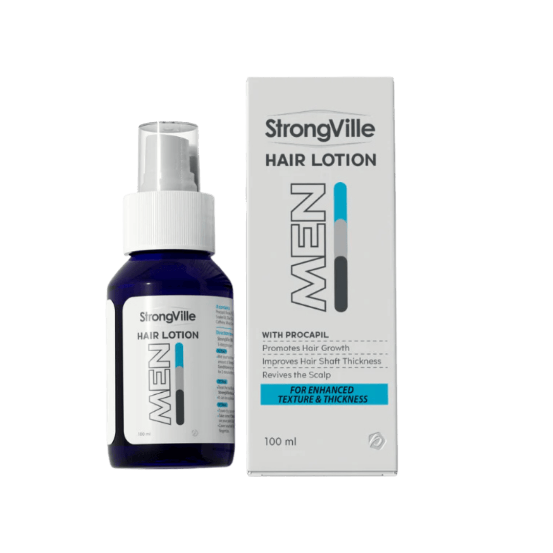 StrongVille Men's Hair Lotion bottle 