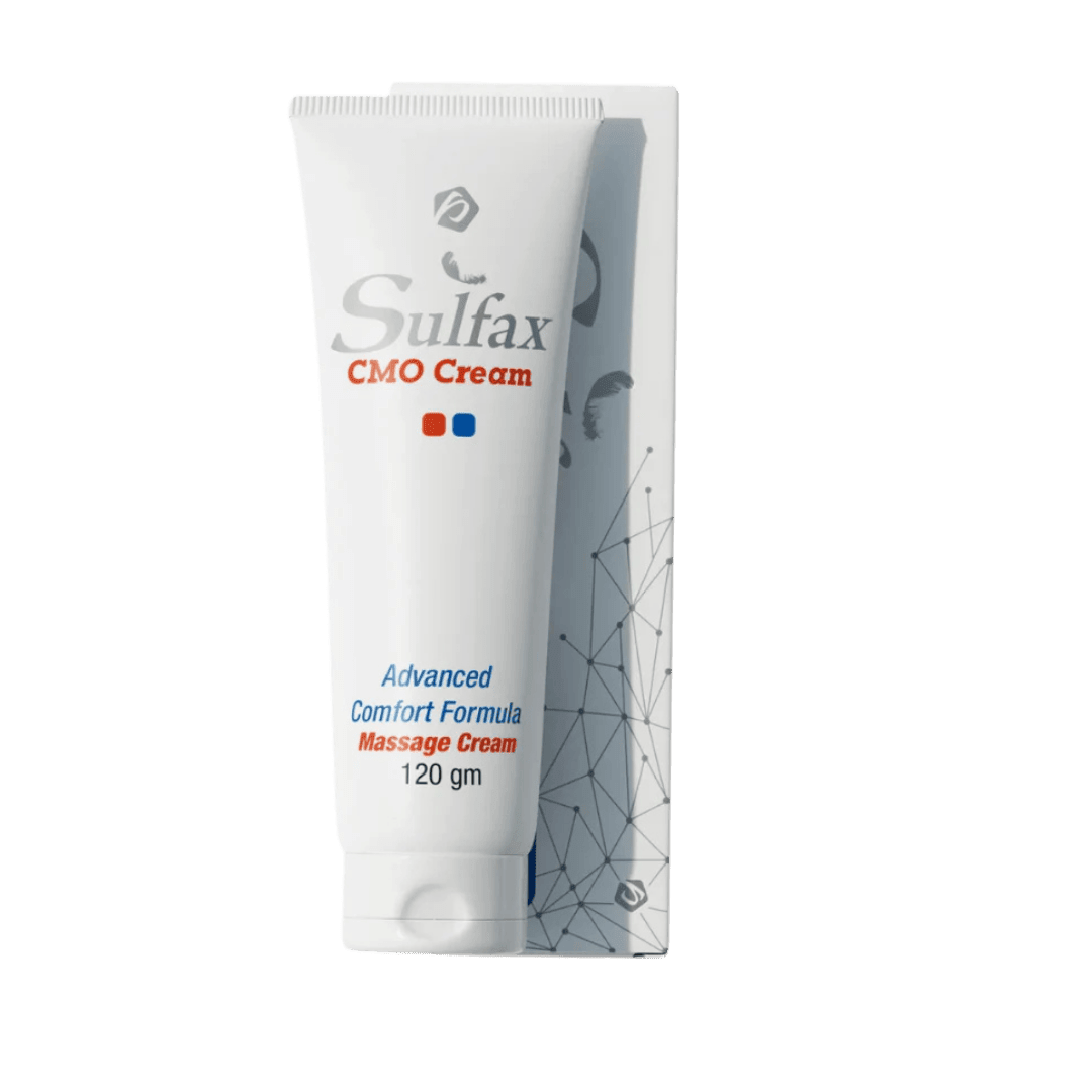 Sulfax CMO cream, topical pain and inflammation relief, 120 gm - KleanSource
