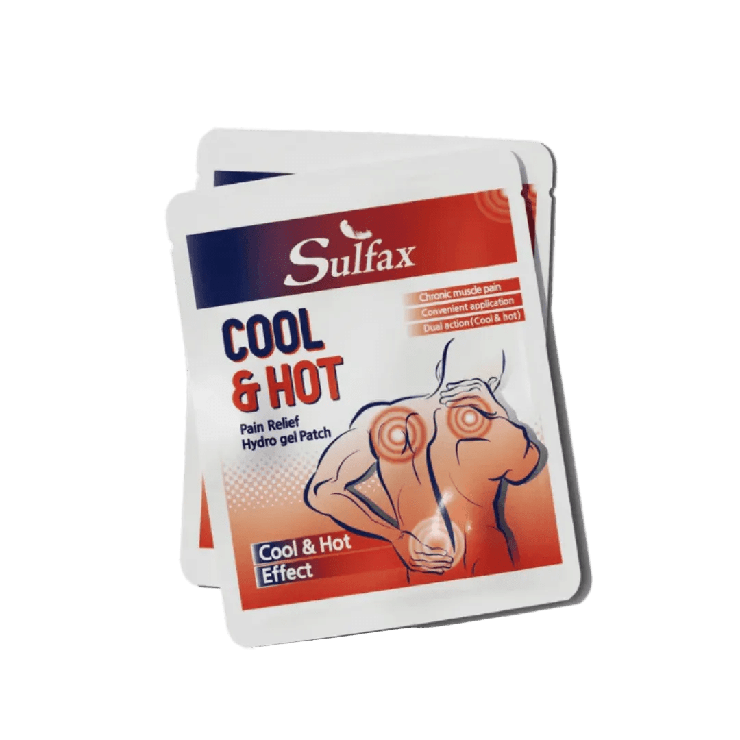 Sulfax Cool & Hot Pain Relief Hydrogel Patch - KleanSource