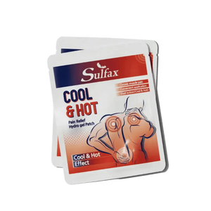 Sulfax Cool & Hot Pain Relief Hydrogel Patch - KleanSource