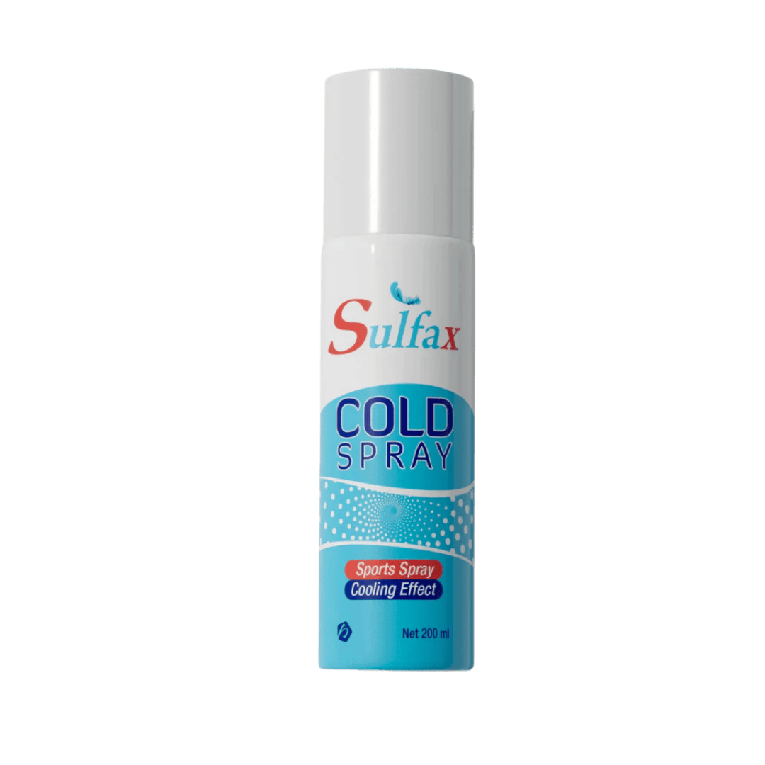 Sulfax Cold Spray for sport injuries and inflammation control, 200 ml - KleanSource