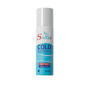 Sulfax Cold Spray for sport injuries and inflammation control, 200 ml - KleanSource
