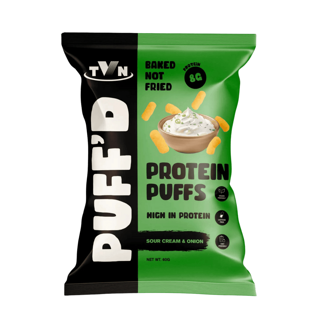 TVN protein puffs sour cream and onion