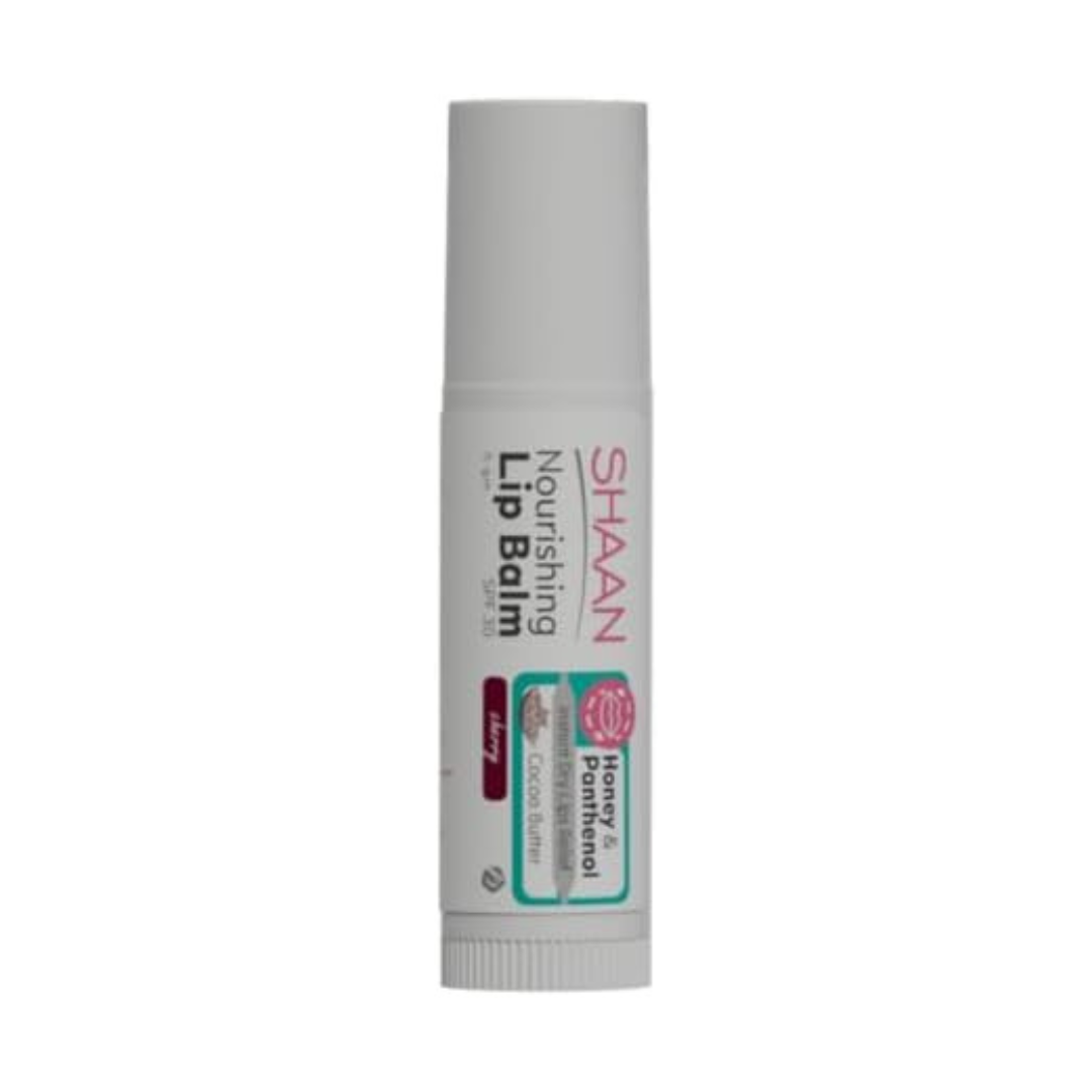 SHAAN Medicated Lip Balm Cherry Moisturizing With SPF 30 5g