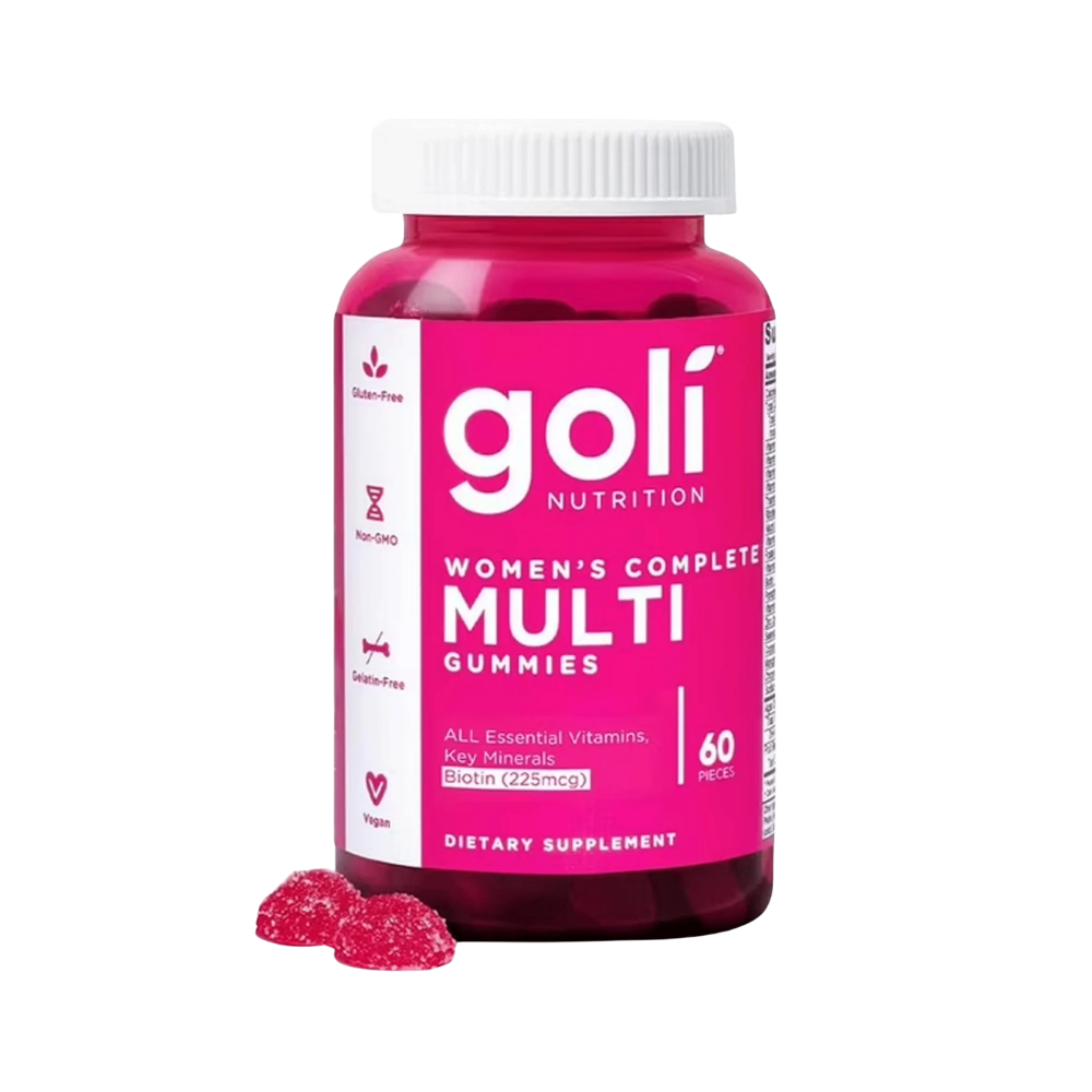Goli Nutrition, Women’s Complete Multivitamin Gummies with Biotin, 60 Count
