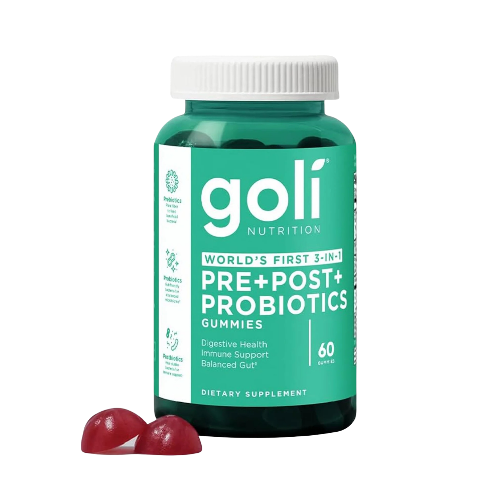 Goli Nutrition, Pre+Post+ Probiotic Gummies, 60 Gummies