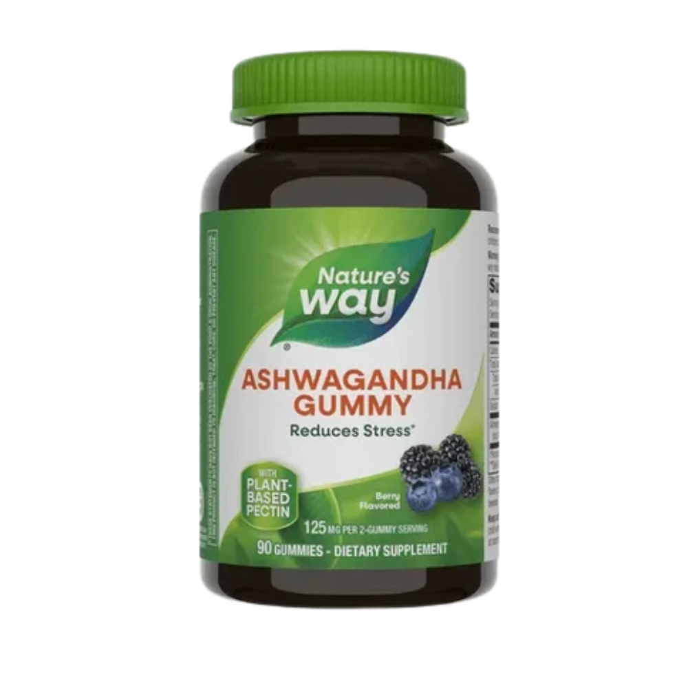 Nature's Way, ALIVE ASHWAGNDHA, 90 Berry Gummies