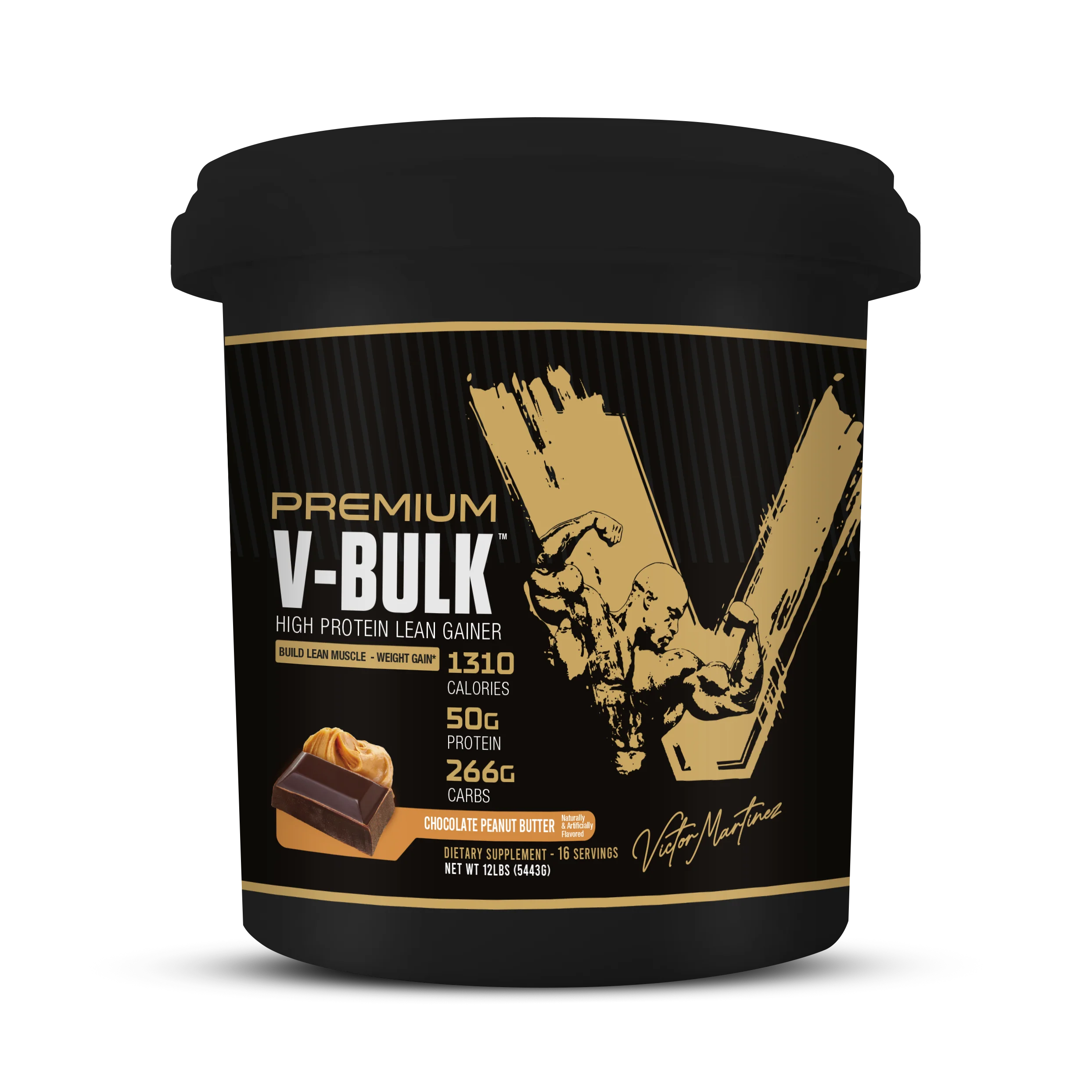 Victor martinez-Bulk-Bucket-12-lbs-chocolate peanut butter 