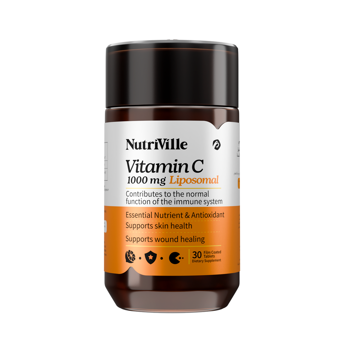 Nutriville Vitamin C Liposomal, 1000mg- 30 Tablets