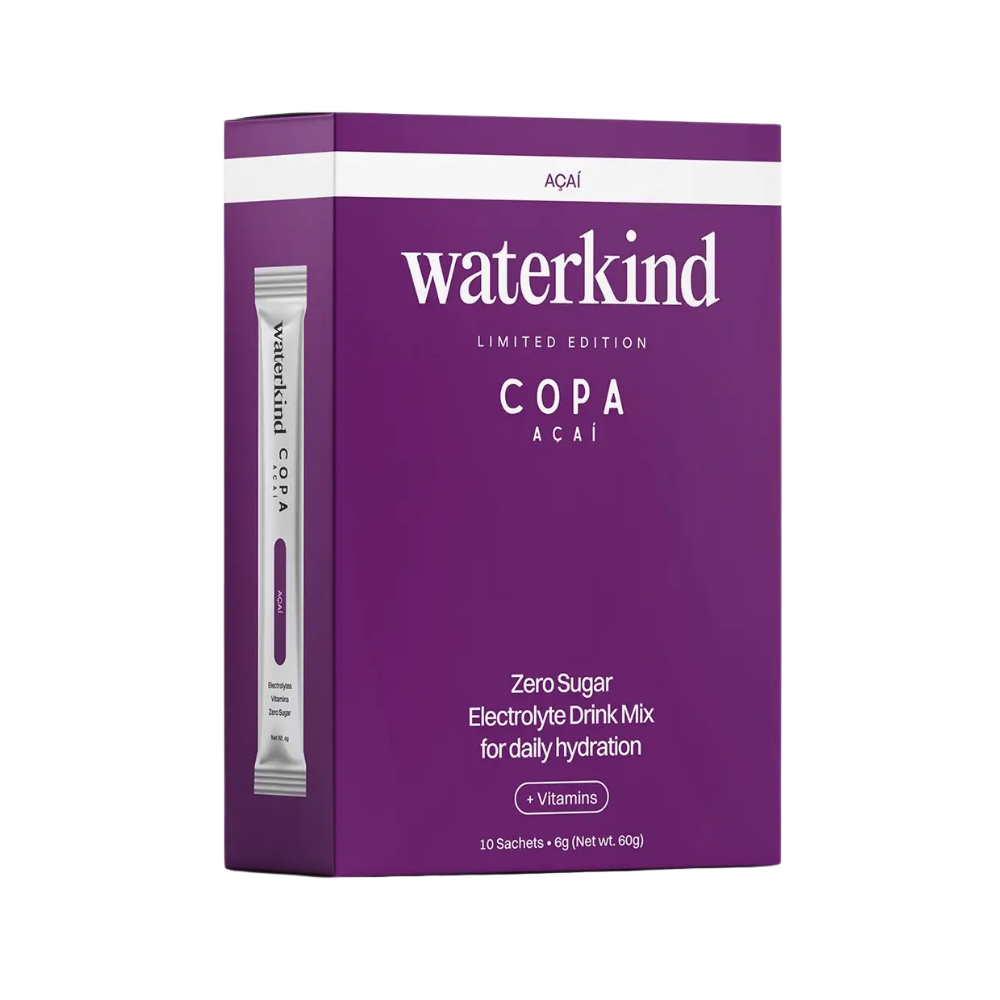 WATERKIND Electrolyte Drink Mix Acai, sugar free (10 Sachets)