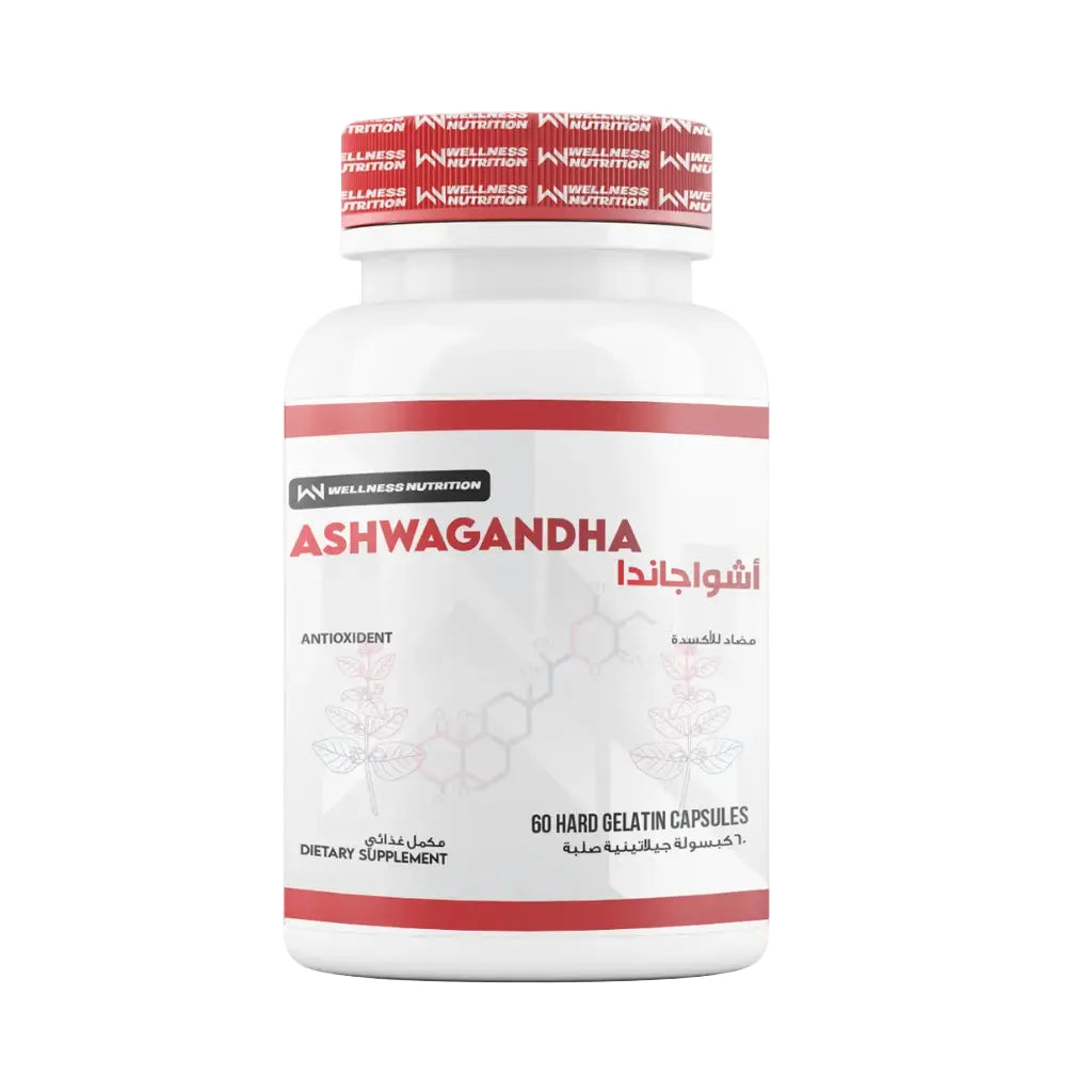 Wellness Nutrition Ashwagandha-470MG-60Servings.