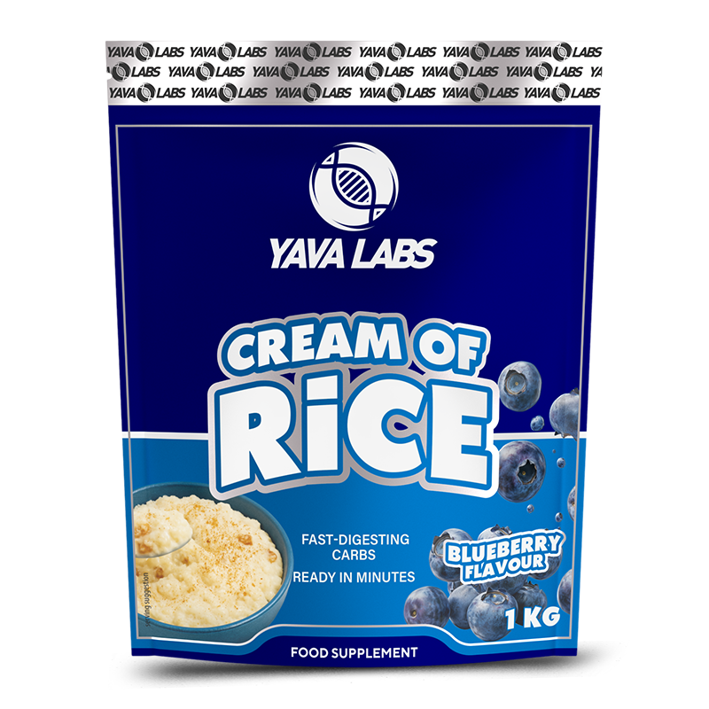Yava labs cream of rice blueberry flavor