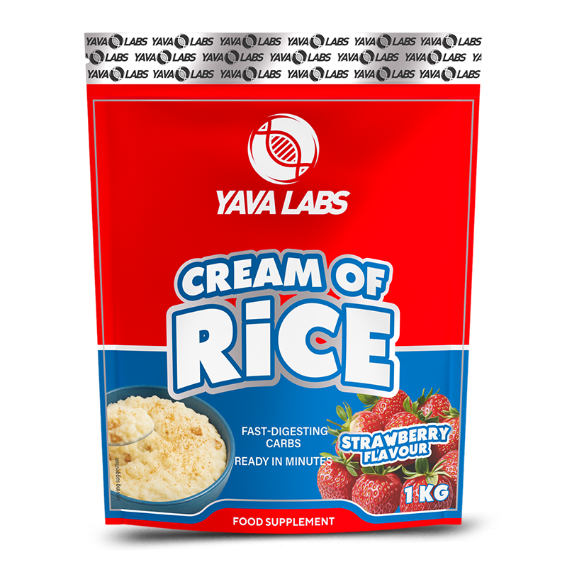 Yava labs cream of rice strawberry flavor