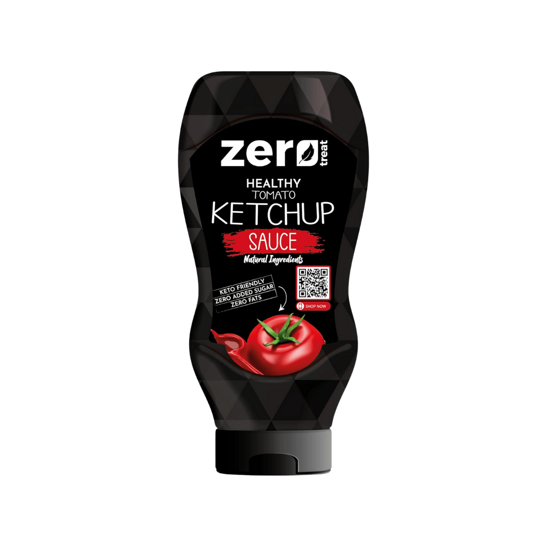 Zero Treat Ketchup Sauce, Keto Friendly with 0 Added Sugar & 0 Fats