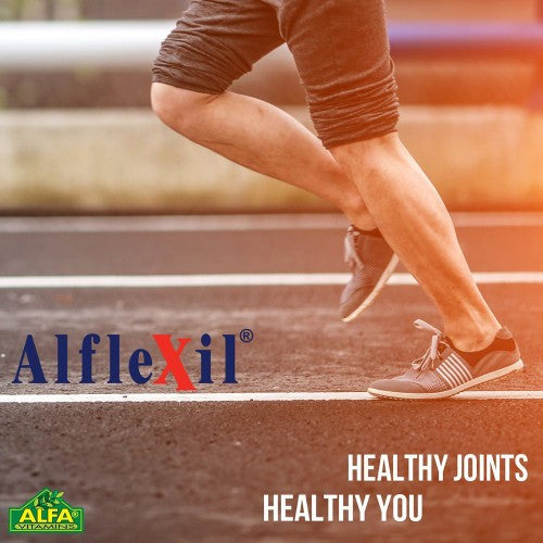 Alfa Vitamins Alflexil Joint Support Supplement 90 Capsules