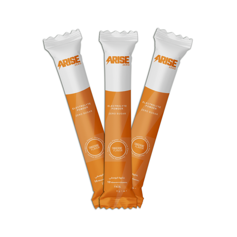 ARISE Tangerine Electrolyte Powder Mix 8g Sachets Pack