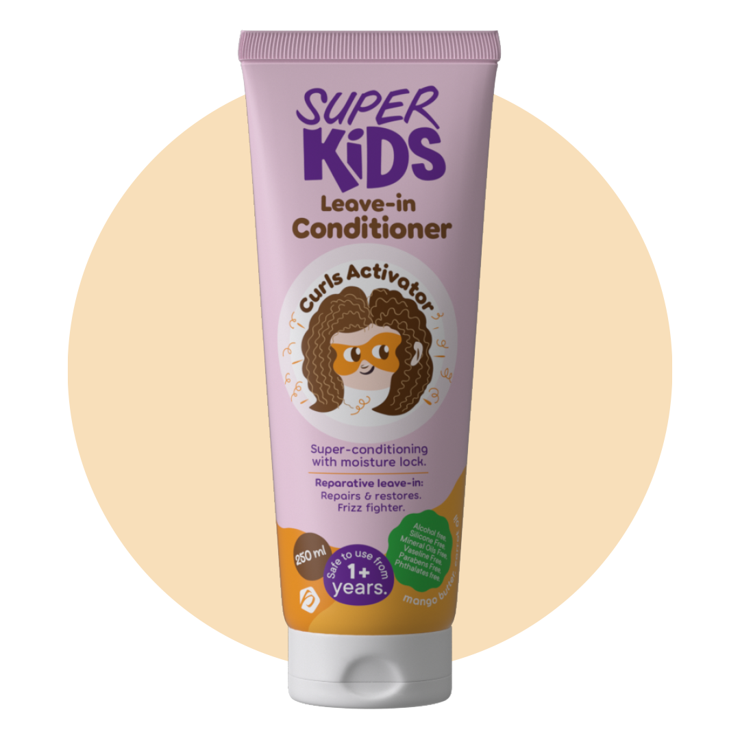Superkids Leave-In Conditioner and Curl Activator 250ml for Curly Hair