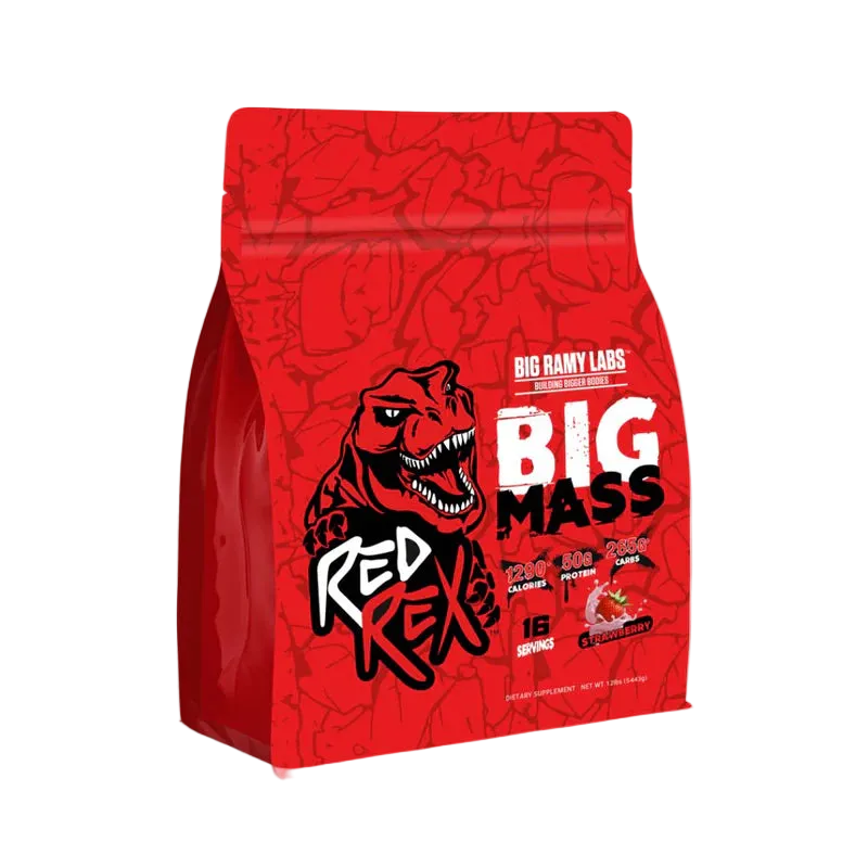 big ramy labs red rex big-mass-bag-12-lbs strawberry