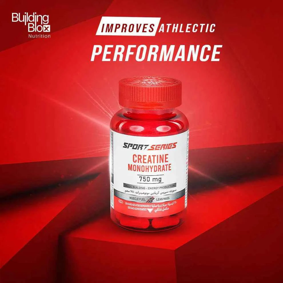 Sport Series Creatine Monohydrate Capsules | 120 Capsules