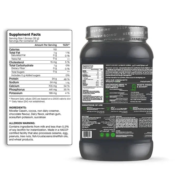 KEEP GOING Ultimate 100% Micellar Casein - KleanSource