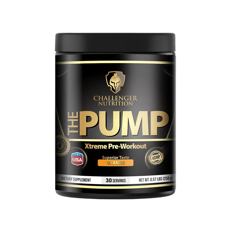 challenger nutrition xtreme preworkout pump-orange-258-g-1