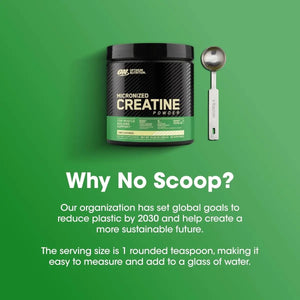 Optimum Nutrition Micronized Creatine Monohydrate Powder, 5g (300g), 60 Servings - KleanSource