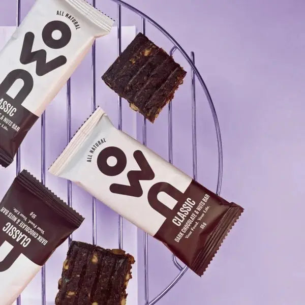 Own Snacks, Dark Chocolate and Nuts Bar, 55g - KleanSource