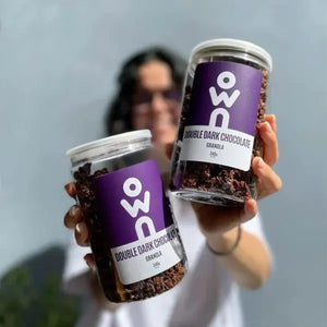 OWN Snacks, Double Dark Chocolate Granola - KleanSource