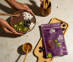 Ole Nutrients, Organic Acai Berry Freeze-Dried Powder 100g Ole Nutrients