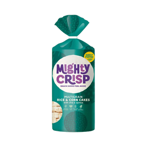 Mighty Crisp Rice Cakes, 106g - unsalted Brown Rice - KleanSource