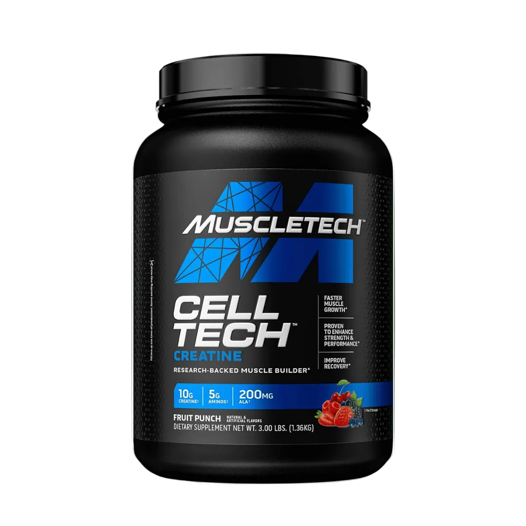 Muscletech Cell Tech Creatine supplement fruit punch 