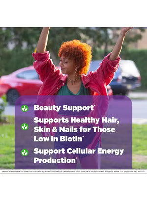 natrol biotin 100 tablets  10,000mcg description4