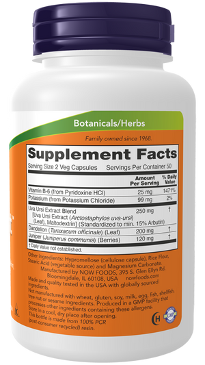NOW Foods, Water out 100 Veg Capusles