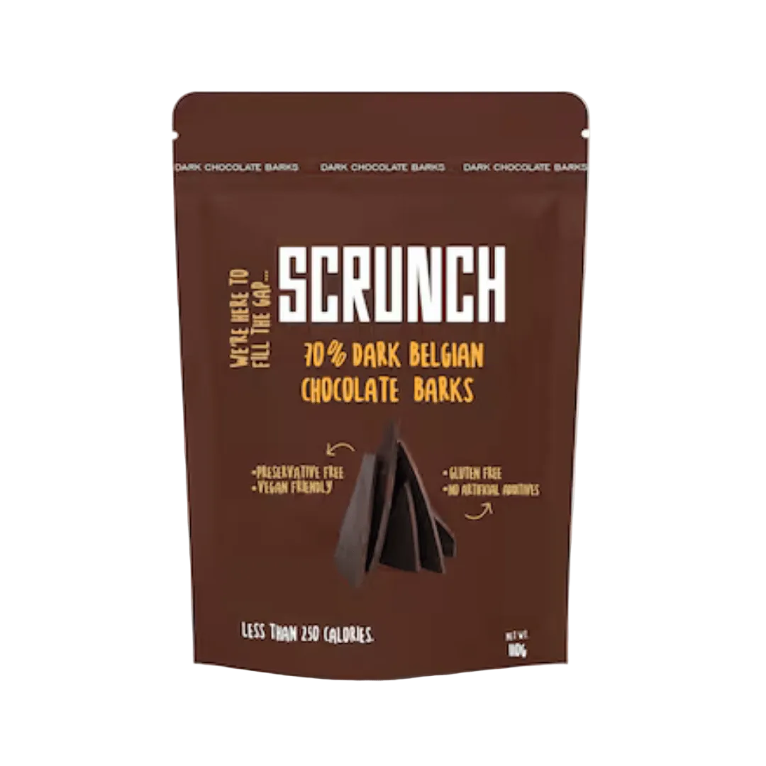 scrunch belgan dark chocoalte
