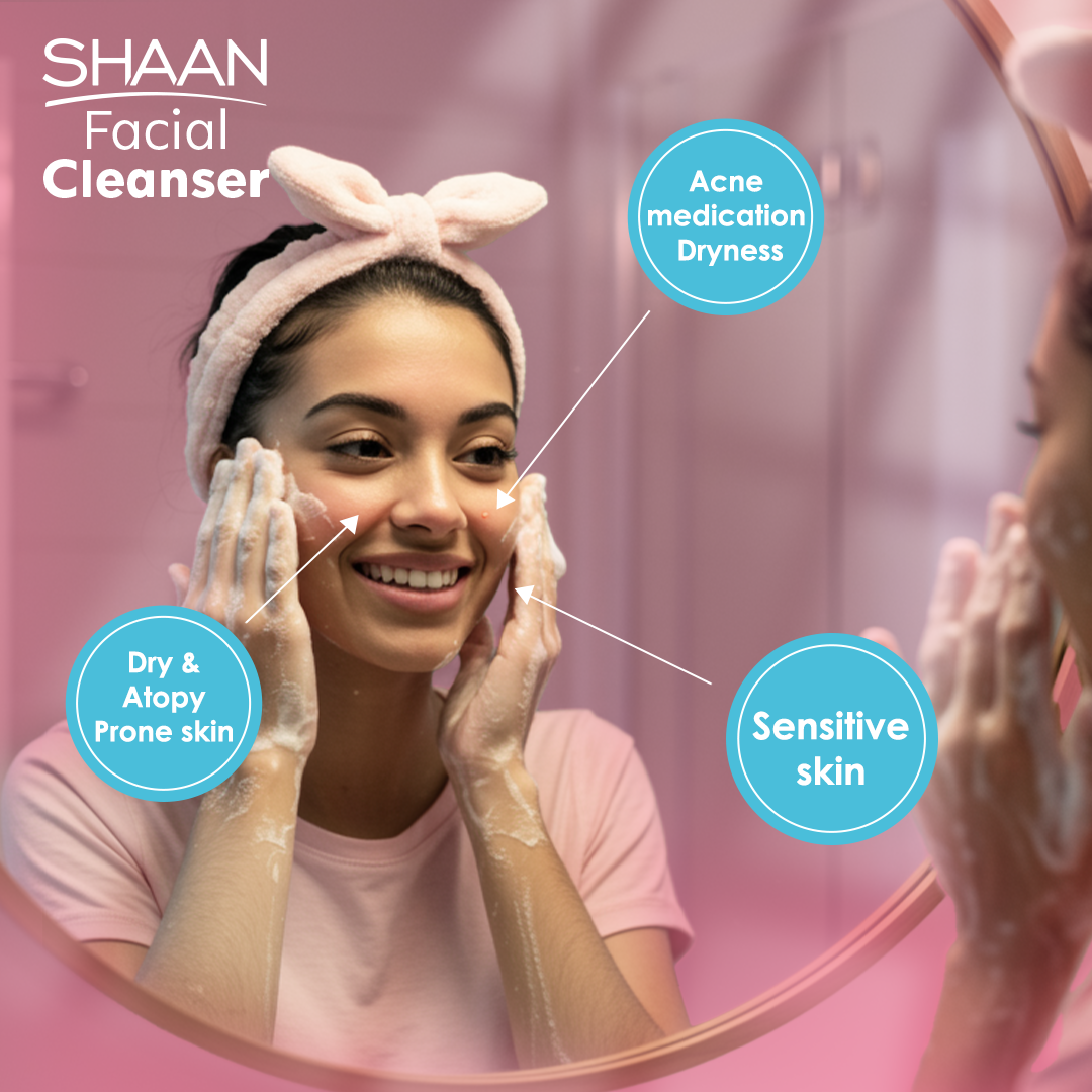 Shaan Antioxidant Facial Cleanser 250ml Sensitive Skin Formula