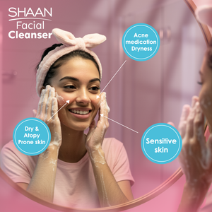 Shaan Antioxidant Facial Cleanser 250ml Sensitive Skin Formula