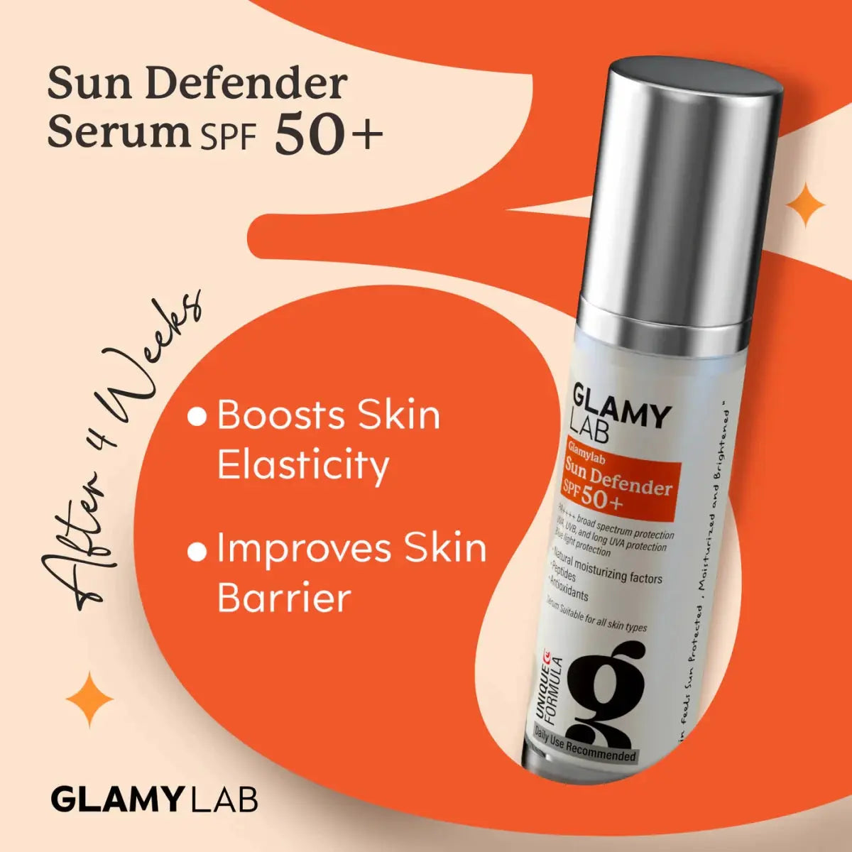 GLAMY LAB Sun Defender SPF 50+ 50 ml - KleanSource