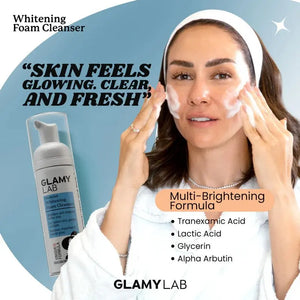 Glamy Lab Whitening Foam Cleanser with Alpha Arbutin - KleanSource